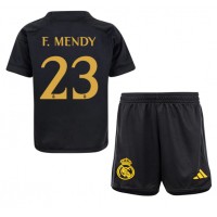 Real Madrid Ferland Mendy #23 Replika babykläder Tredjeställ Barn 2023-24 Kortärmad (+ korta byxor)